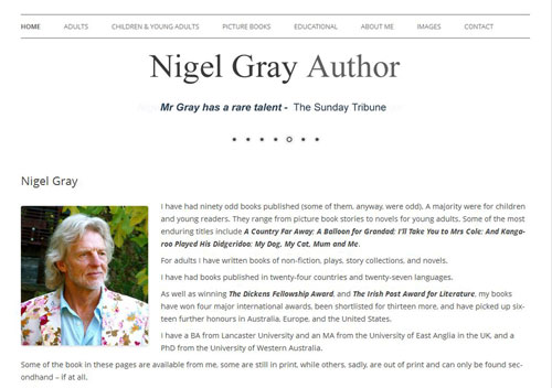 Author Nigel Gray