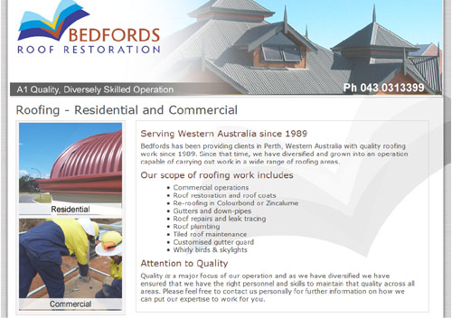 Bedfords Roof Restoration